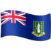 🇻🇬 flag: British Virgin Islands display on Facebook